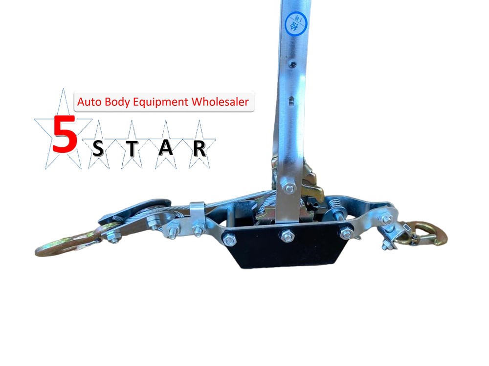 2-Pack Heavy Duty 2-Ton Hoist Ratchet Hand Lever Puller