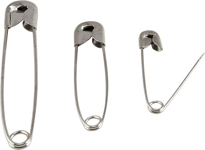 SINGER Safety Pins, 50 Count, Size 1-3 Pkg
