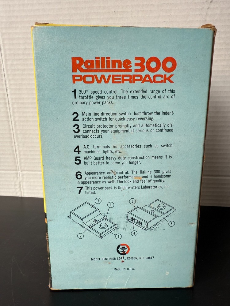 VTG NOS Railine 300 Powerpack Train Control