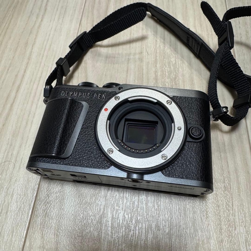 OLYMPUS PEN E-PL10 Mirrorless Camera Black Tested Used
