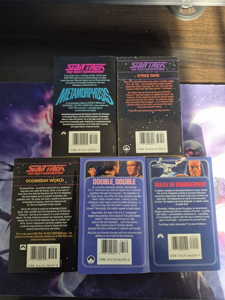 Star Trek Book Lot 5