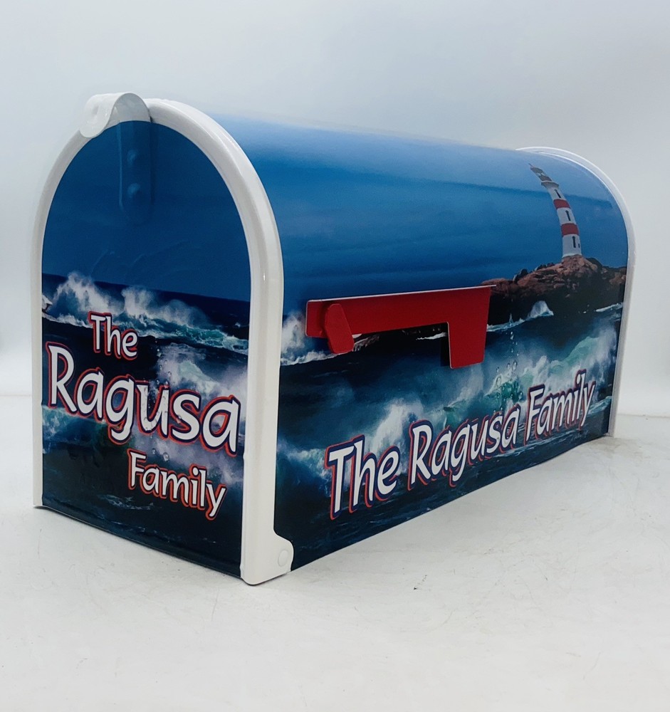 Lighthouse Custom Mailbox: Personalized Gifts