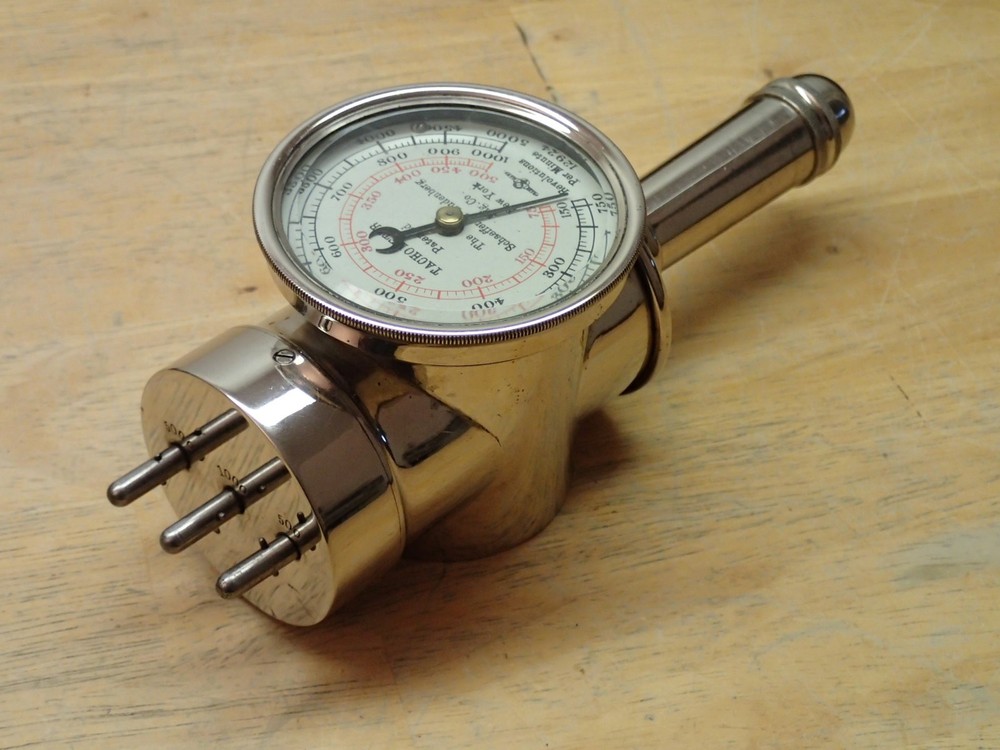Schaeffer & Budenberg Vintage Tachometer