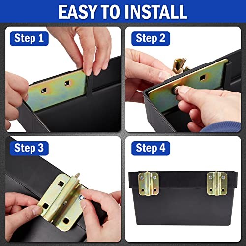 E-Track Storage Bin for E-Track System E Track Accessories Storage Box 2 Pack