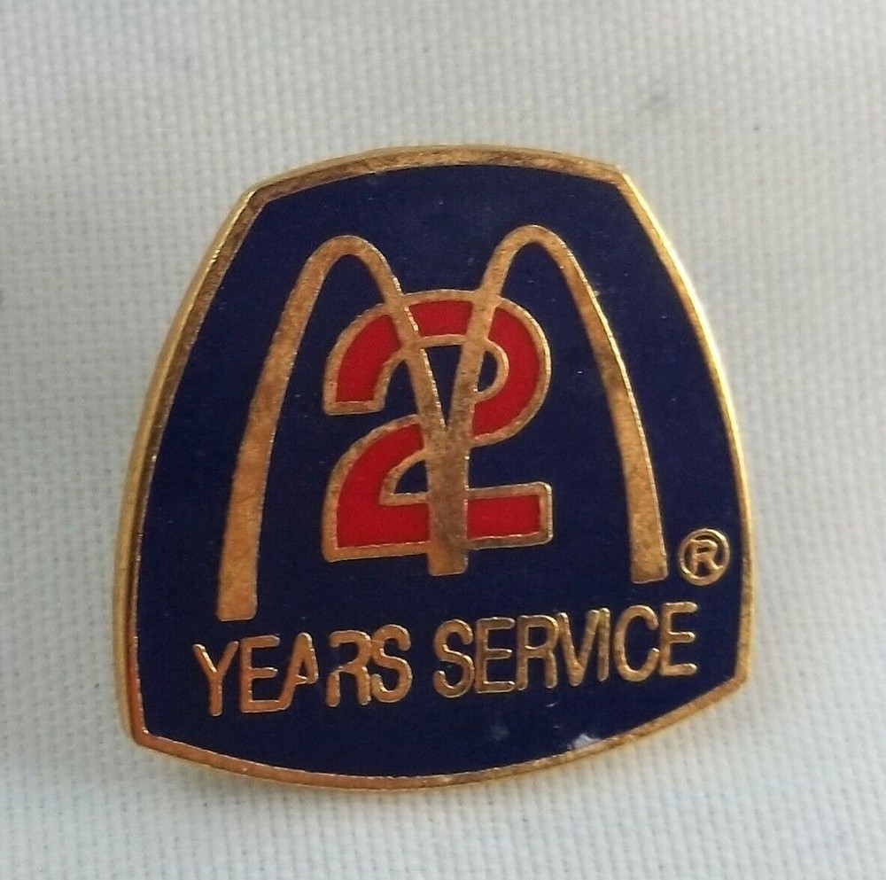 McDonald's Two Years Of Service Lapel Pin