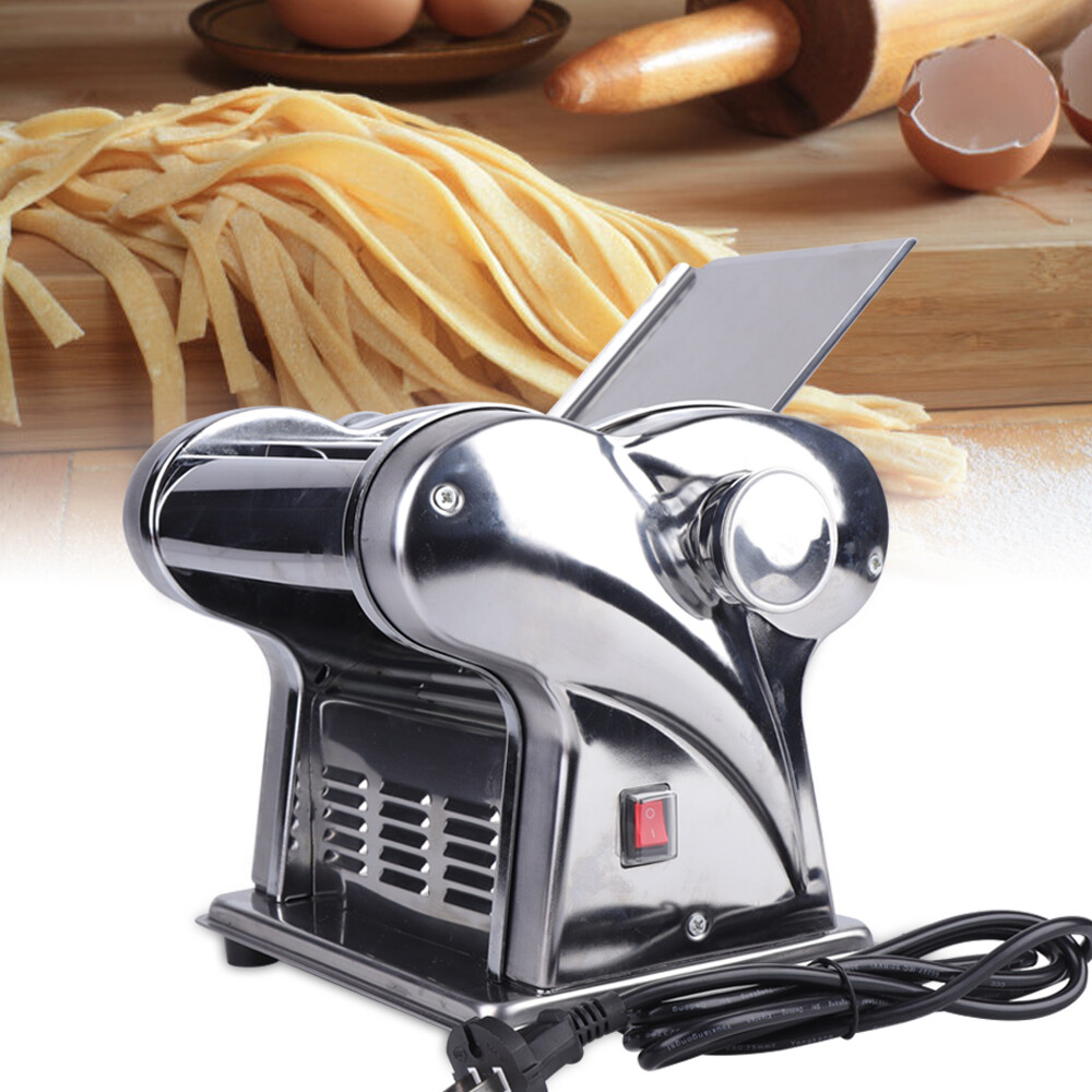 Commercial Electric Dough Roller Sheeter Noodle Pasta Maker Machine Stainless