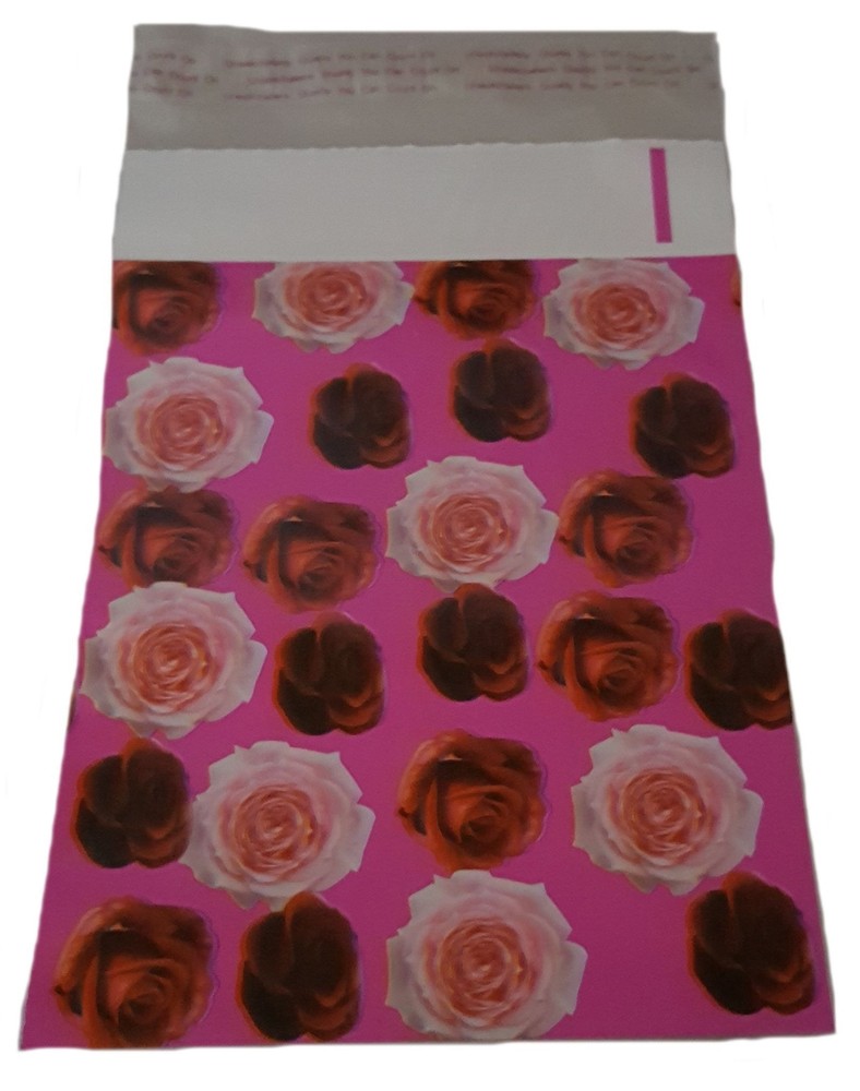 100 6x9 Rose Poly Mailer Plastic Shipping Bag Envelopes Polybags Polymailer