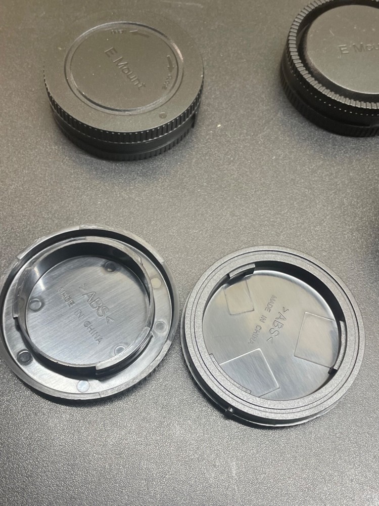 Sony Bundle Lot Cap E Mount cases and ACL SH116 see pics