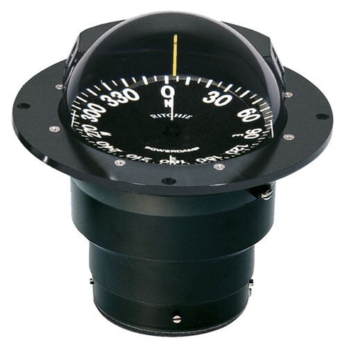 Ritchie Fb-500 Globemaster Compass Flush Mount - Black