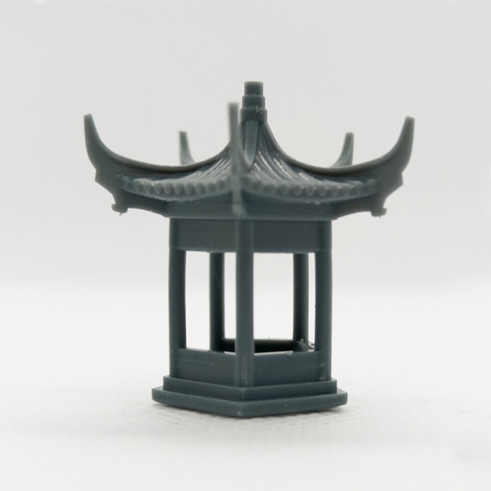 SSMODEL 1:72 Single Layer Pentagonal Pavilion
