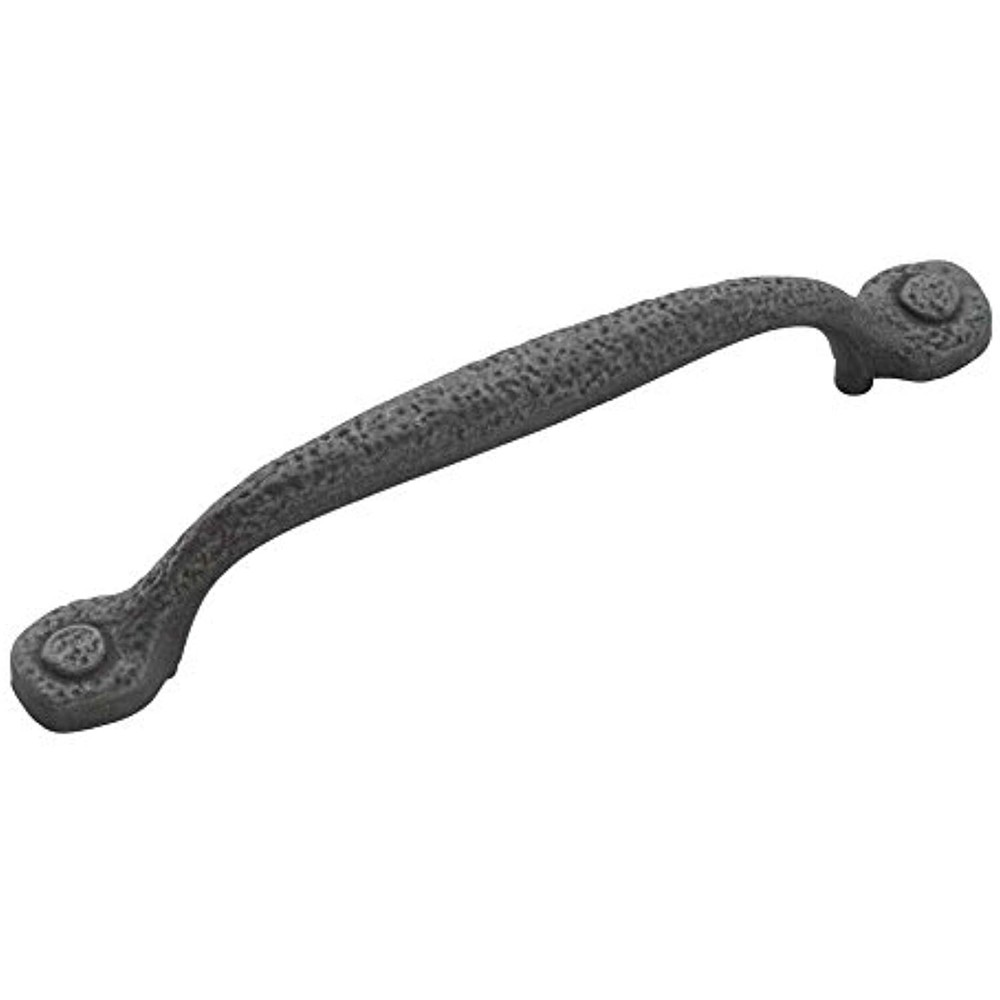 Hickory Hardware Refined Rustic 5-inCH Rustic Iron Center-to-Center Pull