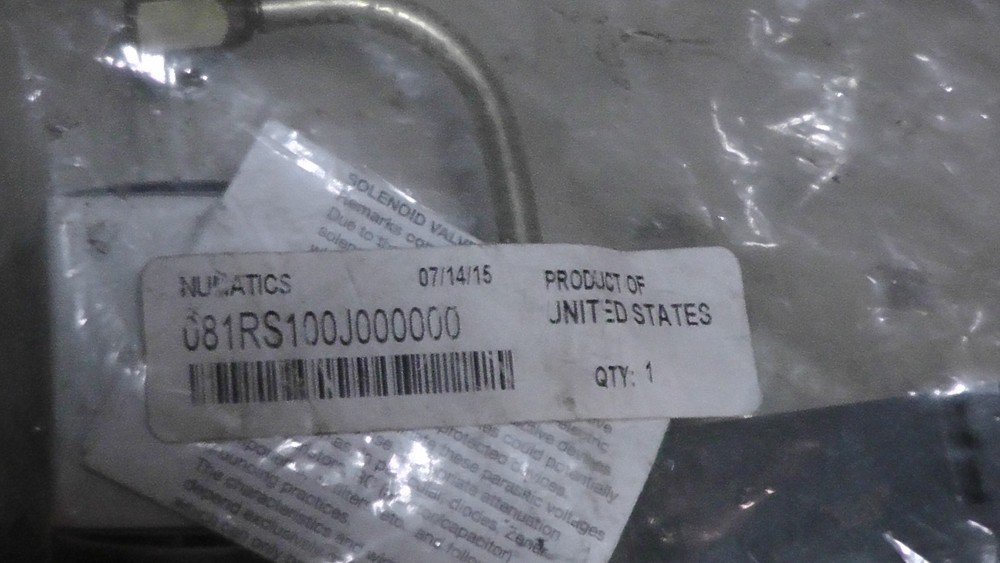 Numatics 081RS100J000000 Replacement Regulator w/ Gauge, New