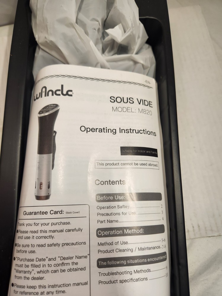 wancle sous vide (European Plug)