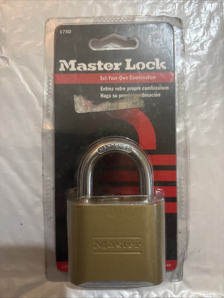 Master Lock 175D Combination Padlock