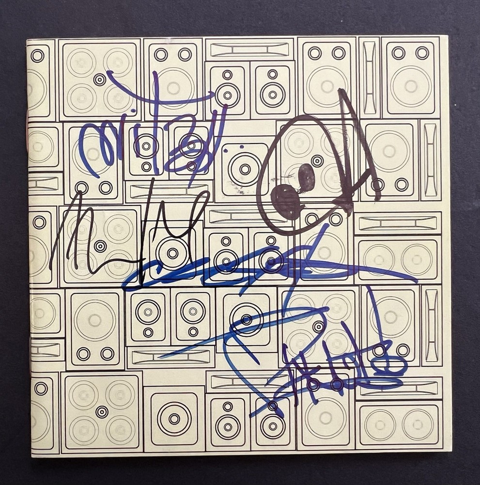 AUTHENTIC 311 autographed CD insert hand signed Soundsystem RARE