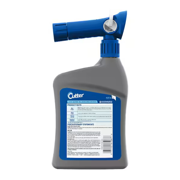 Cutter Backyard Bug Control Spray Concentrate, Fleas,Mosquito Repellent,32 fl oz