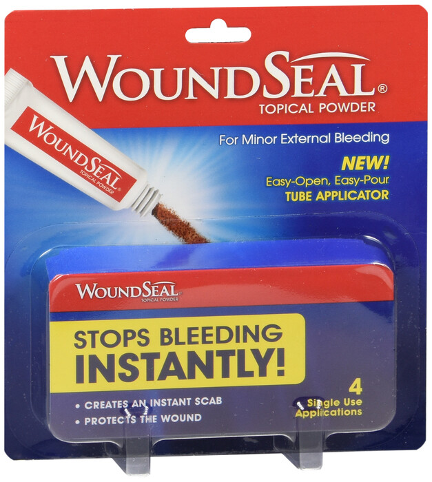 WOUNDSEAL POWDER 4CT  STOPS BLEEDING