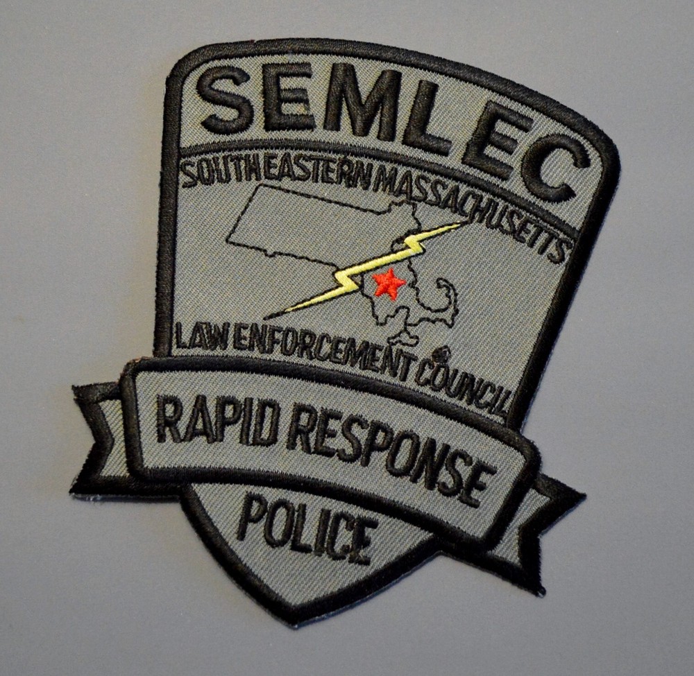SEMLEC Massachusetts Police Rapid Response Patch ++ Mint MA
