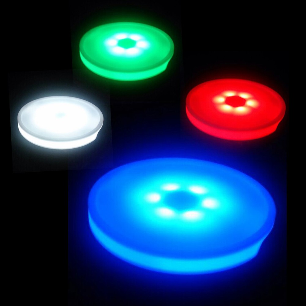Colorful LED Serving Tray with Remote Control - Waterproof & Rechargeable