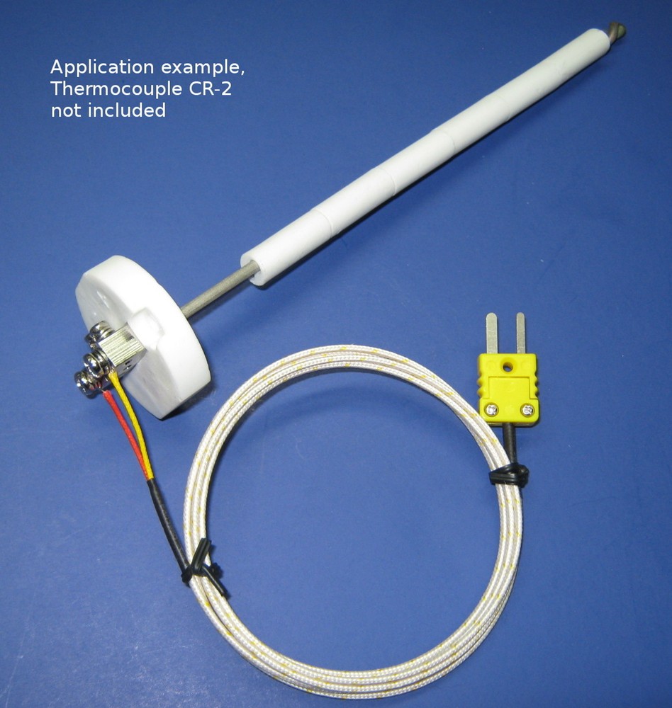 Connector Hook Up Cable High Temperature K-type Ceramic Thermocouple Sensor CR4