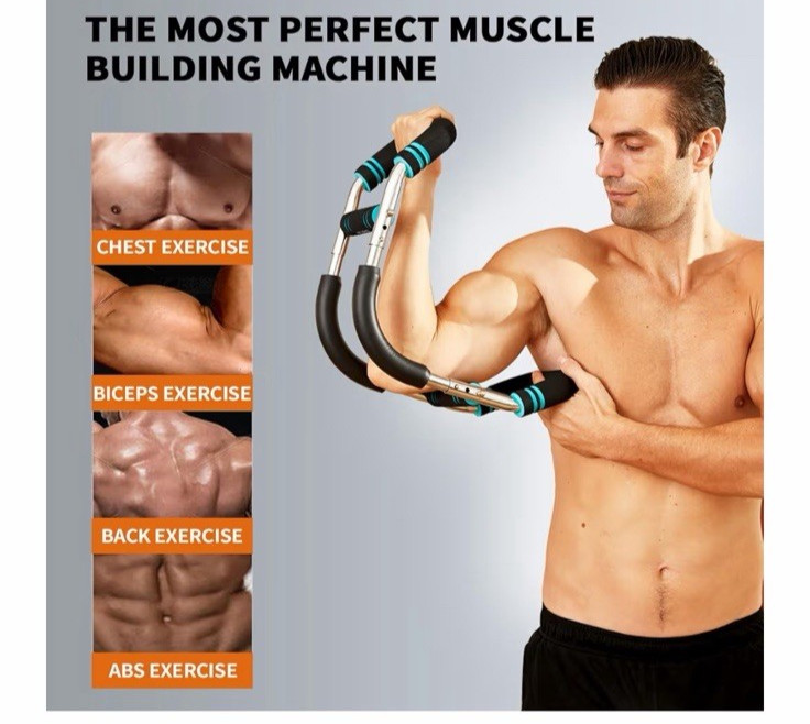 HOTWAVE Twister Arm Exerciser,Adjustable Spring Workout Bar, Fore