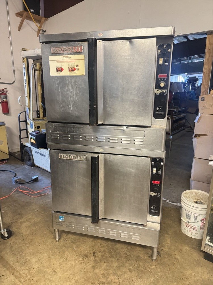 Bloggett Double Stackable Convection Oven Natural Gas Tested