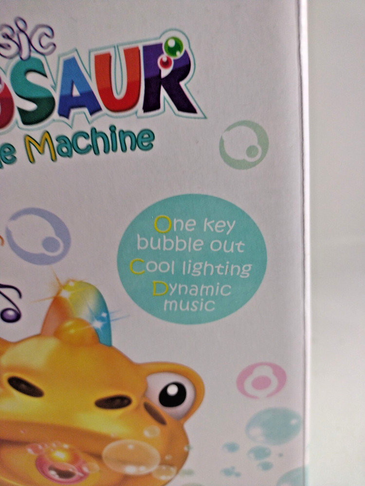 Bubble Maker Automatic Bubble Blower Dinosaur Bubble Machine Dinosaur Fun Bath