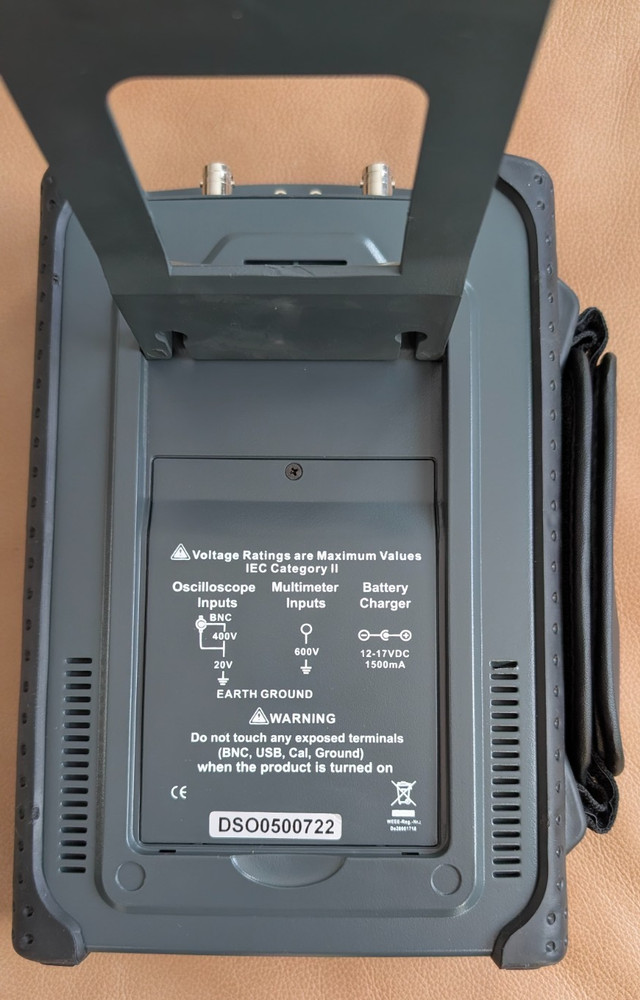 EXTECH MS6100 OSCILOSCOPE NOS 100MHZ 2CH