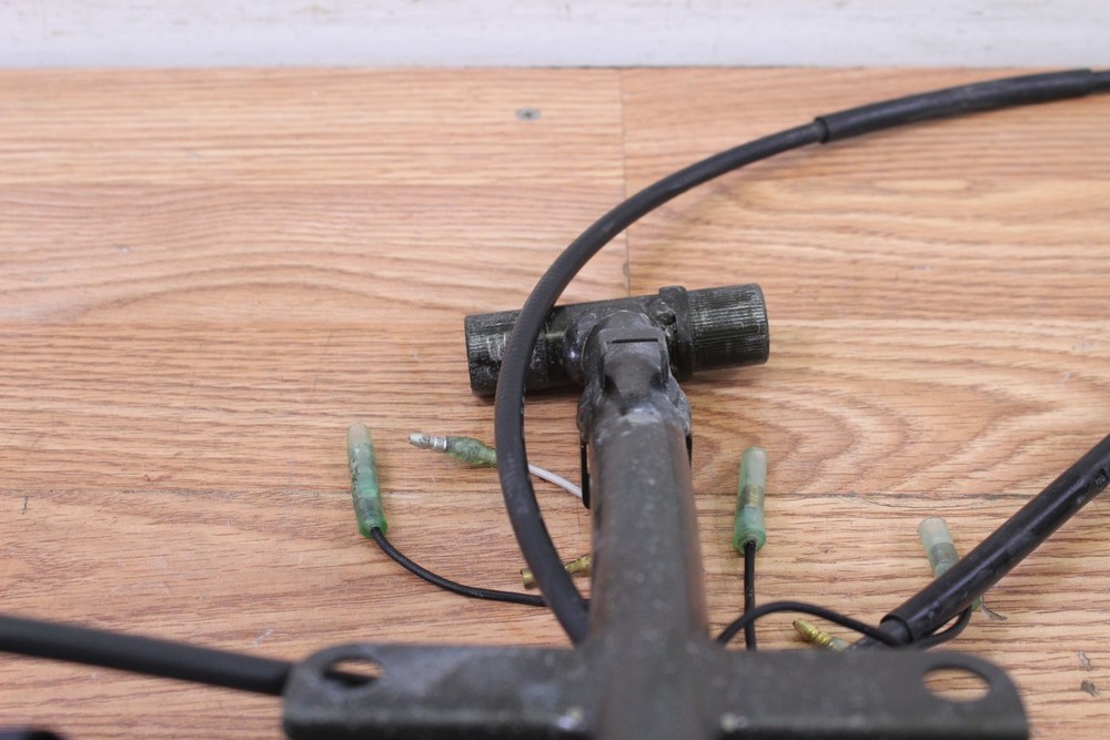 1989 YAMAHA OVATION CS340 Handlebars BENT with Controls Cables Warmers