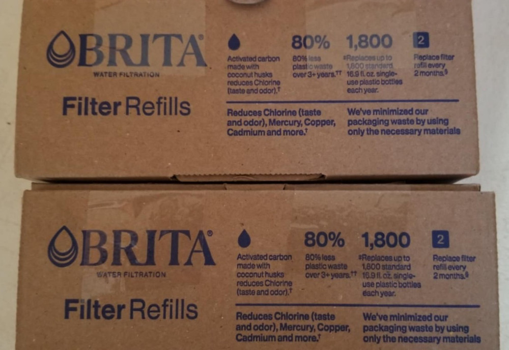 6-Pack Brita Refillable Filter Refill Packs for Pitchers & Dispensers