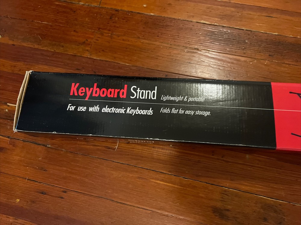 Casio Electronic Keyboard Stand GSST NIB Open Box Adjustable