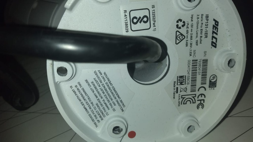 CAMARA PELCO IBP131-1ER