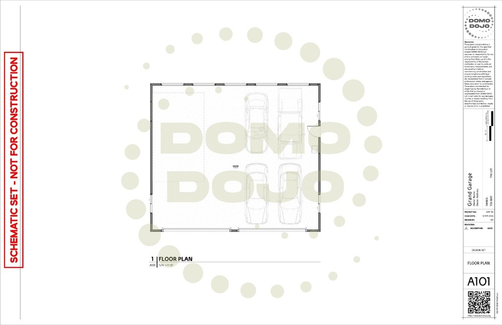 Grand Garage Plans – PDF Downloadable Blueprint