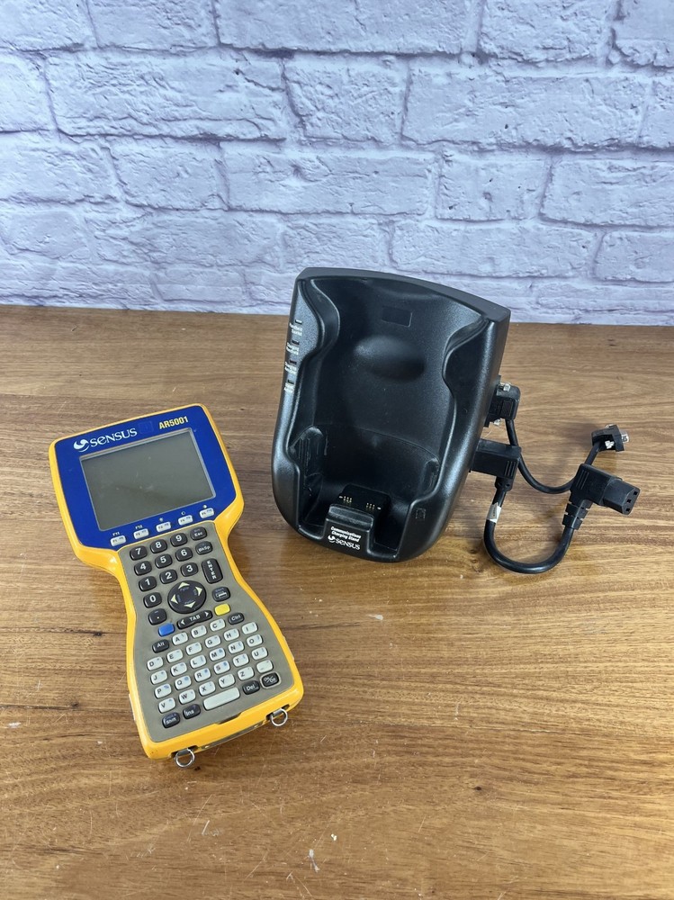 Sensus AR5001 Handheld Metering AutoRead Device Data Collector w/ Cradle, Cables