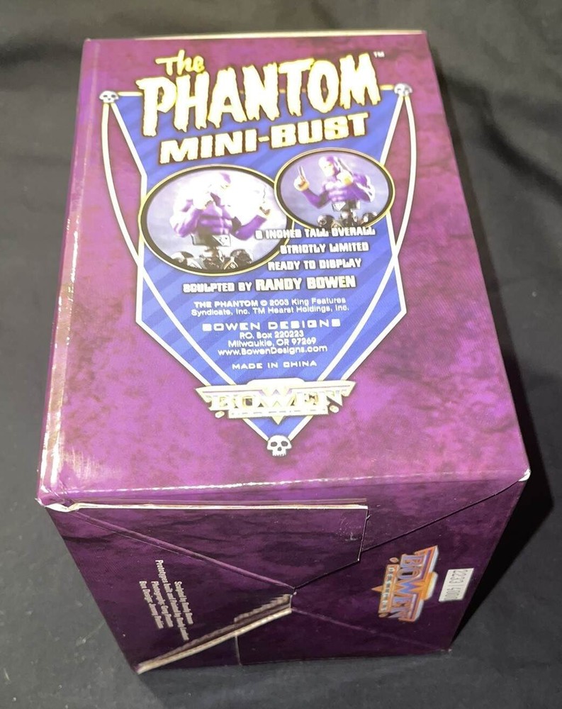 THE PHANTOM BOWEN DESIGNS MINI-BUST #2233/4000