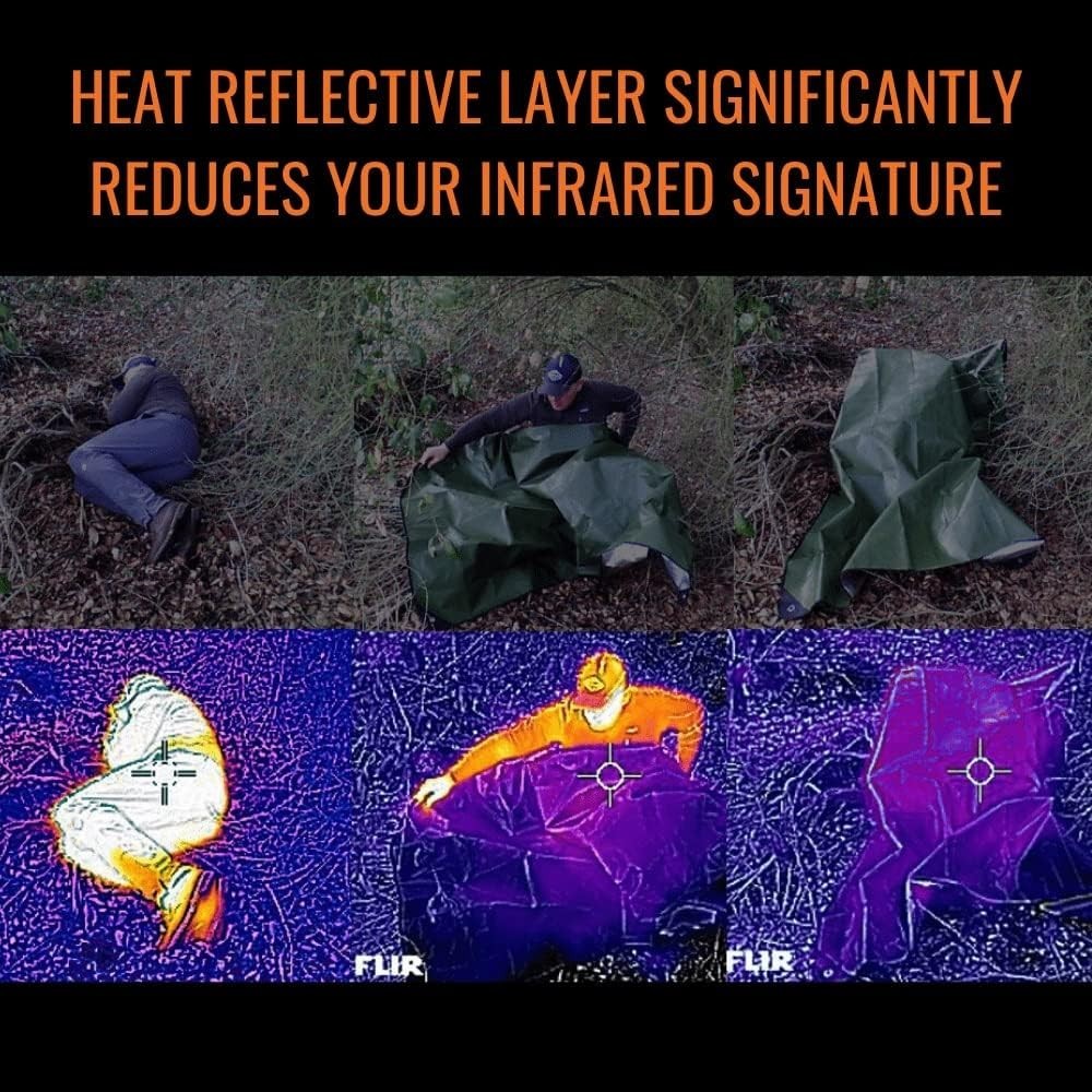 Lightweight Survival Blanket - Reflective Thermal Barrier