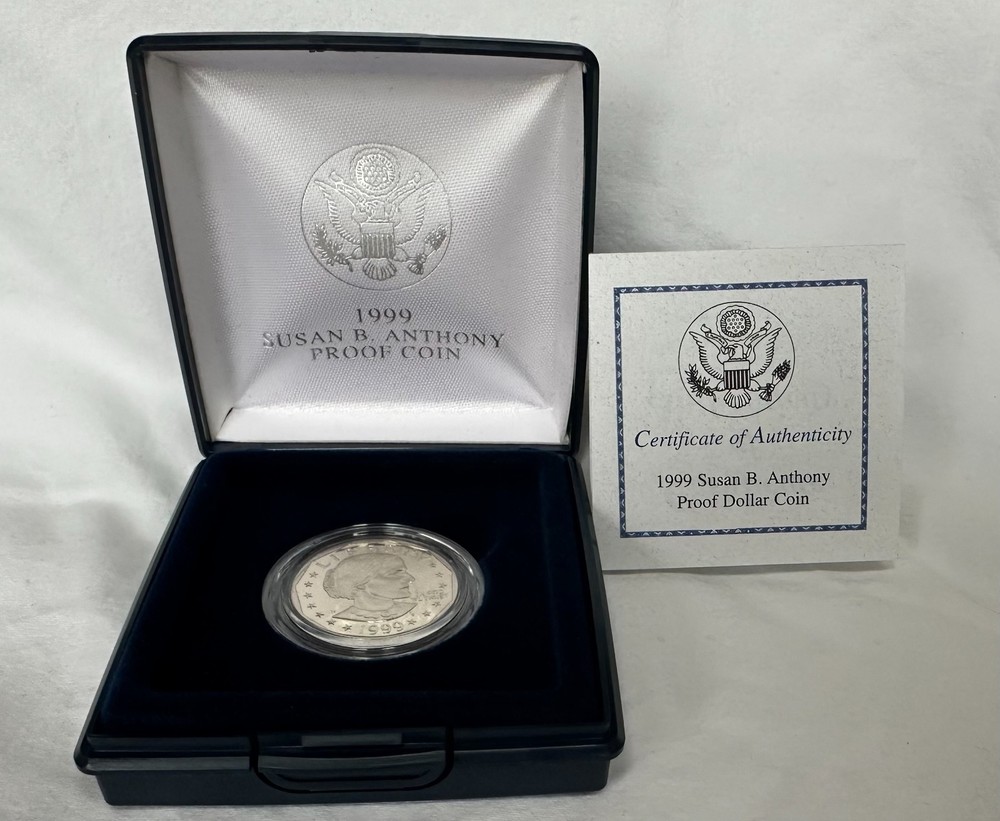 1999 Susan B. Anthony Proof Dollar Coin