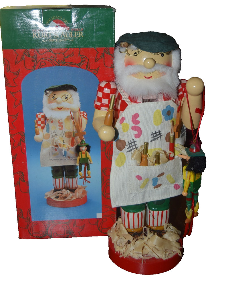 Kurt S. Adler 12 inch NUTCRACKER GEPPETTO AT WORK