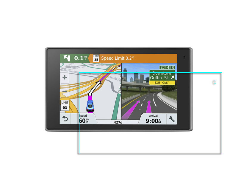 Crystal Clear Screen Protector for Garmin DriveLuxe 51