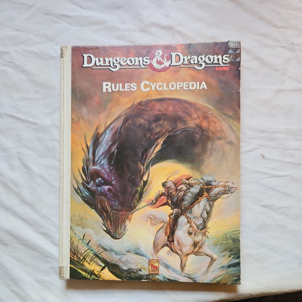 Dungeons and Dragons RULES CYCLOPEDIA (1991, TSR #1071)