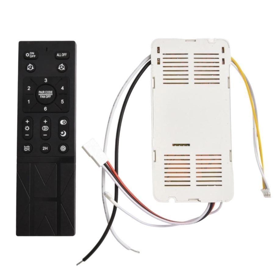 Universal Ceiling Fan Remote Control Kit Replacement, 6-Speed Settings NEW