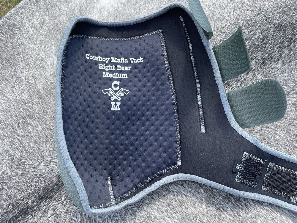 CM SureStep Splint and Bell Boots Full Set Grey MEDIUM