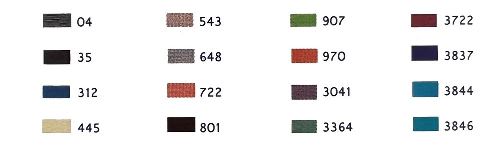 DMC Embroidery Floss, DMC Embroidery Thread Pack,Exclusive Colors,Kit Bundle ...
