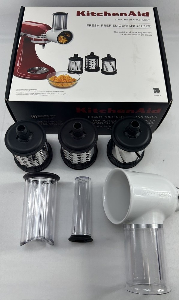 KitchenAid Fresh Prep Slicer/Shredder Attachment Only - White KSMVSA Kitchen