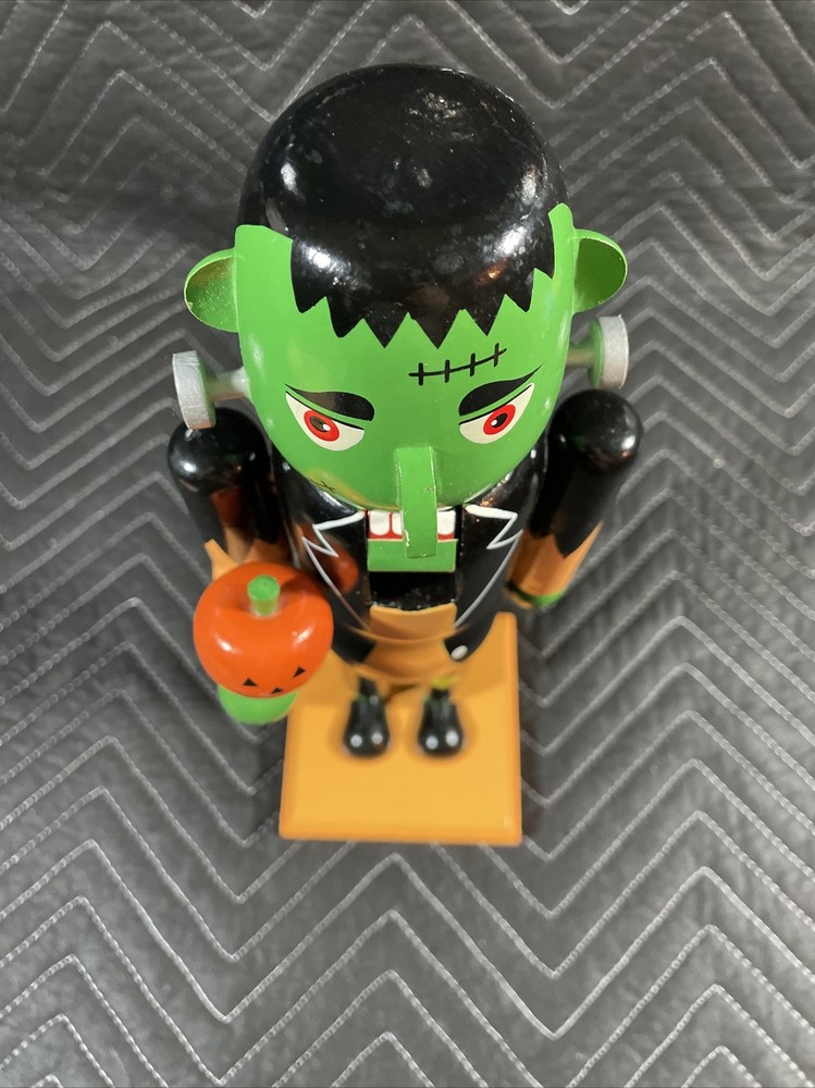 Halloween FRANKENSTEIN 14” Nutcracker 2009 Target Limited Edition Numbered- Tags