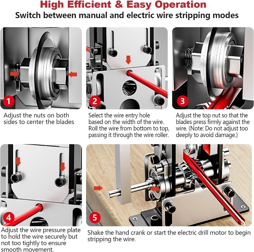 Professional Grade Wire Stripper - 3-