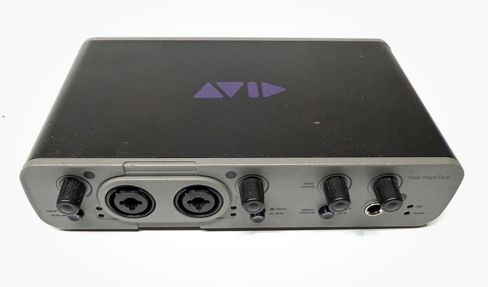 Avid Fast Track Duo USB Audio Interface Recording Equipment