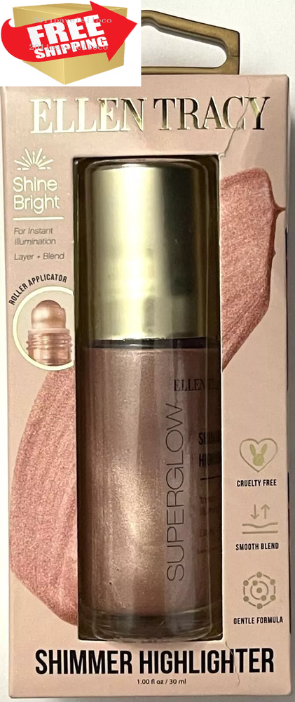 Ellen tracy Simmer Highlighter / Shine Bright / Roller applicator