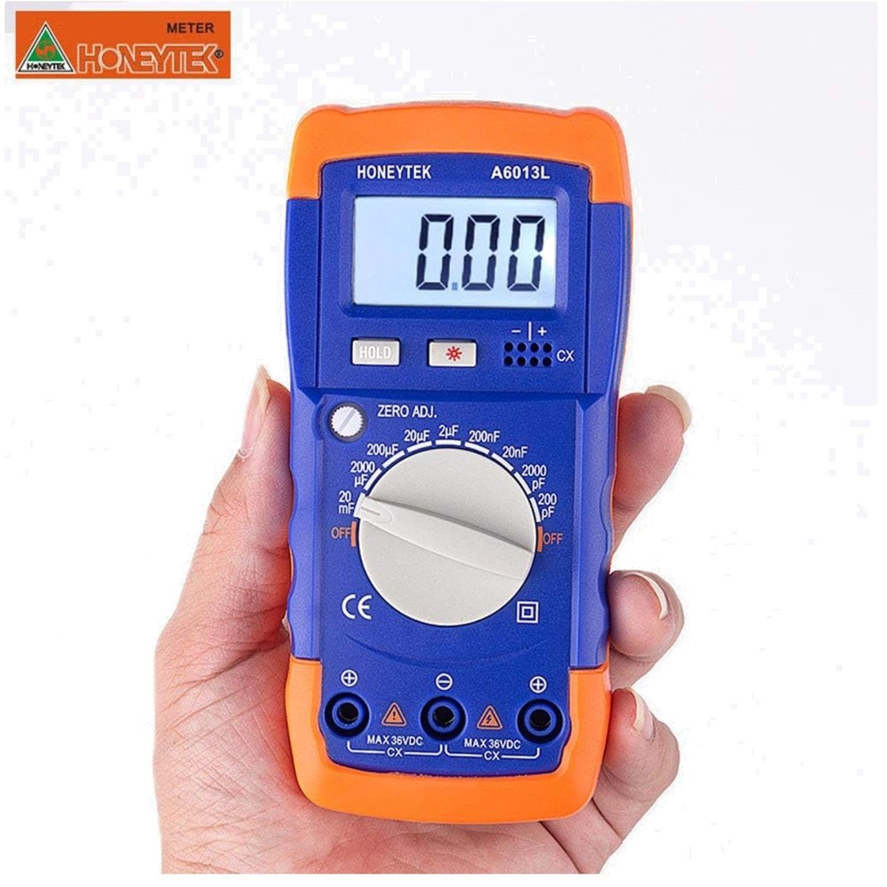 Battery Powered Capacitance Meter