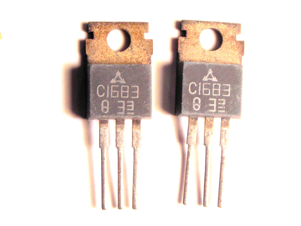 2SC1683 "Original" Panasonic (Matsushita) Transistor 2  pcs